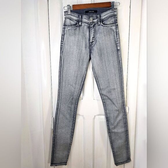J Brand Faded Gray "Intent" Skinny Jeans Sz 25 - Picture 1 of 14
